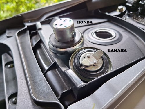 Anti Nyangkut, Ini Kelebihan Tutup Tangki Honda Dipasang ke Motor Matik Yamaha