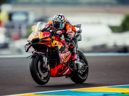 Enea Bastianini Bongkar Penyakit Motor KTM di MotoGP, Terasa Begini di Lintasan Lurus