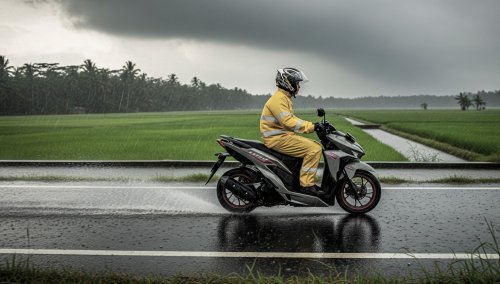 Ternyata Bahaya, Jangan Pilih Lokasi Ini untuk Menepi Jika Kehujanan di Jalan