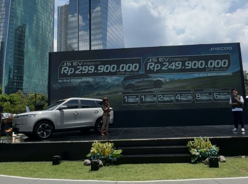 Jaecoo J5 EV Dirakit di Pabrik Mercy di Wanaherang, Ini Kata Bos Chery