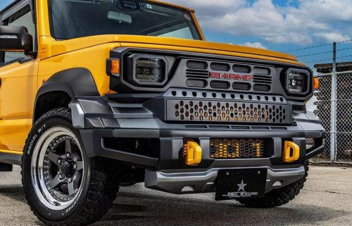 Wajah Sangar Toyota Hilux Rangga Dipasang di Suzuki Jimny, Begini Wujudnya