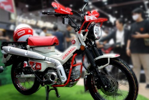 Cocok Disebut Bebek Trail Kalcer, Ini Tampilan Kece Honda CT125 CHUMS Limited Edition