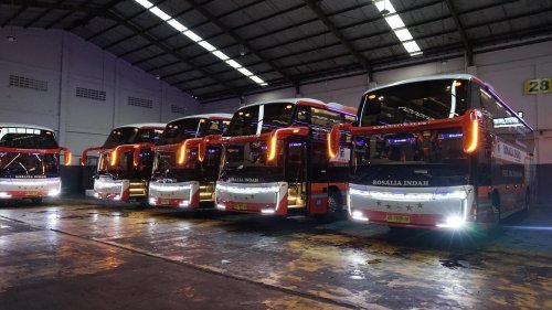 Jelang Nataru, Kemenhub Buka Kap Mesin Industri Bus, Ini Hasilnya