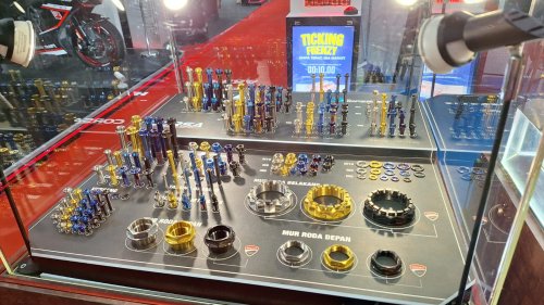 Bukan Buat Kaum Mendang Mending, Segini Harga Baut Titanium Motor