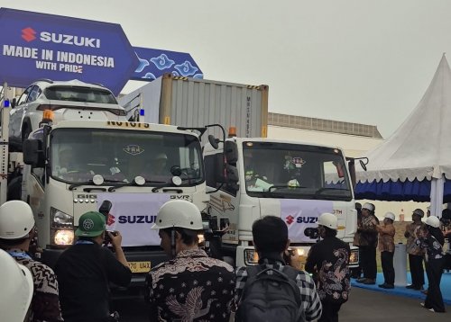 Langkah Besar Suzuki Fronx dan Satria Made in Cikarang Resmi Diekspor