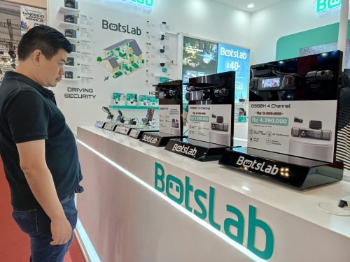 Dashcam Series Baru Botslab di GJAW 2025, Spesial Launching Diskon 50 Persen