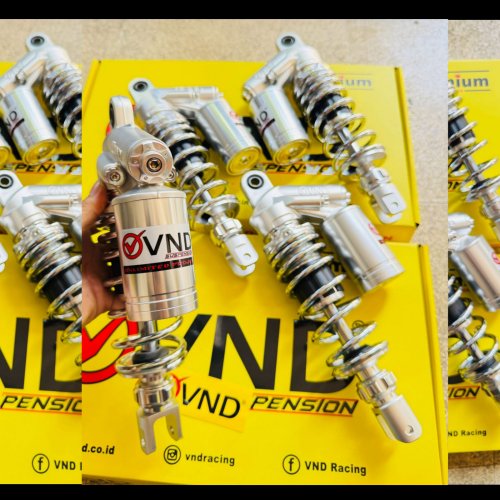 Ikuti Tren Pelek Kecil, VND Rilis Sok AK 111 Downsize Khusus Aerox