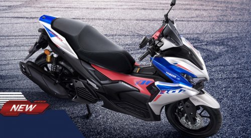 Ngintip Tampilan Yamaha Aerox Alpha Versi Thailand, Warna Ngejreng Pol
