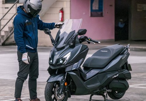 Motor Matic Gambot SYM 300 Cc Ini Cocok Buat Perkotaan, Konsumsi BBM 27,5 Km/Liter