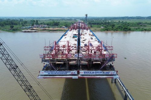 Mengenal Box Balance Cantilever, Metode Tol Palembang-Betung Seberangi Sungai Musi 380 Meter