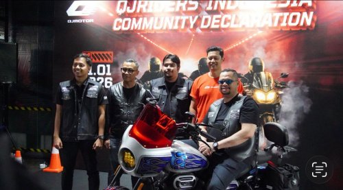 Deklarasi QJRiders Indonesia Jakarta Chapter, Jadi Rumah Pengguna QJMOTOR