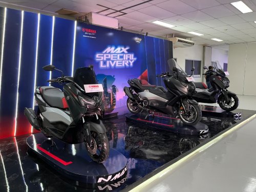Peringati 25 Tahun MAXi, Yamaha Luncurkan NMAX, XMAX dan TMAX Versi Spesial