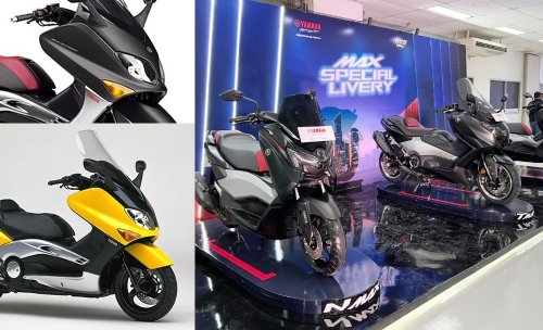 Dua Motor Ini Jadi Inspirasi NMAX, XMAX dan TMAX Special Livery 25th Anniversary