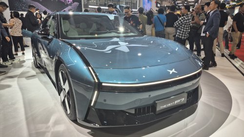 XPENG Pamerkan 'The Next P7' di IIMS 2026, Ini Detail Bentuknya