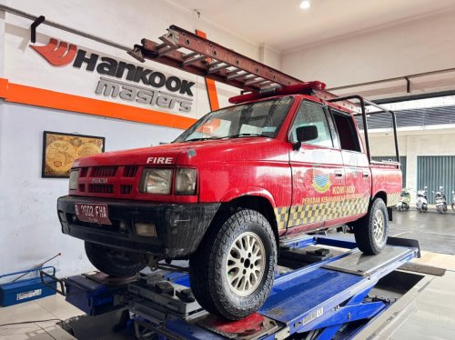 Komitmen 10 Tahun, Hankook Donasikan Ratusan Ban Untuk Ambulans Hingga Damkar Bekasi