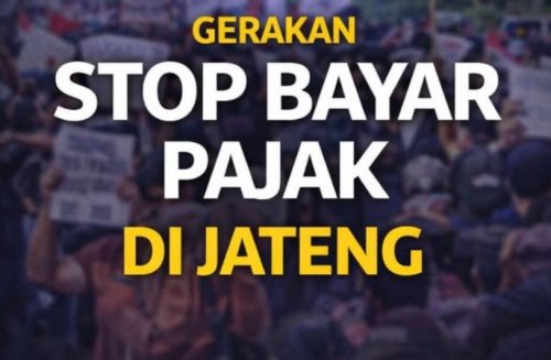 Gerakan Stop Bayar Pajak Kendaraan Warga Jateng Menakutkan, Bisa Berefek Nasional