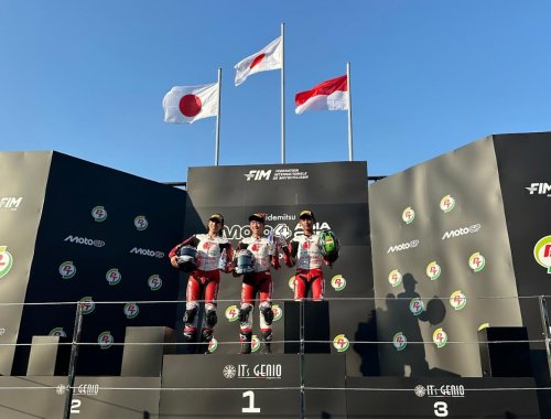 Manuvernya Kelas Dunia! Bintang Pranata Sukma Sabet Podium di Seri Pembuka Moto4 Asia Cup 2026