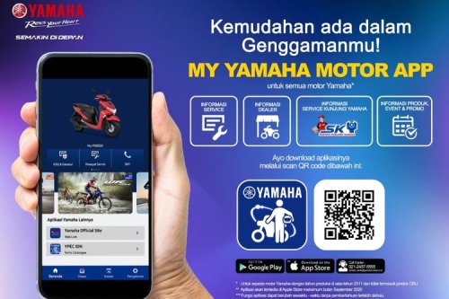 Yamaha Punya Dua Aplikasi Buat Konsumen, Banyak yang Belum Tahu Bedanya