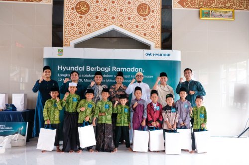 Hyundai Gelar Kegiatan Berbagi Ramadhan di Bekasi, Ada Lomba Adzan hingga Pembagian Sembako