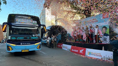 Mudik Balik Bareng Honda 2026 Resmi Diberangkatkan, 60 Bus Angkut Ribuan Pemudik