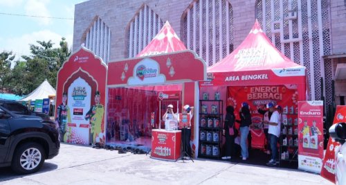 Cek Fasilitas Lesehan Enduro Pertamina, Bisa Ganti Oli hingga Potong Rambut