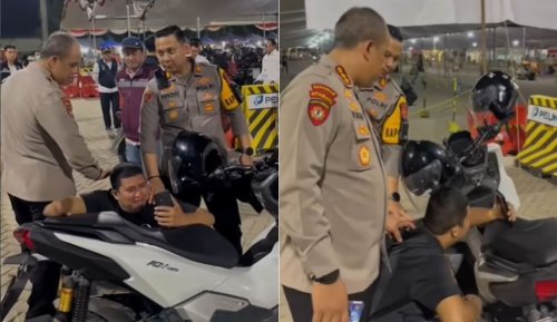 Tangis Histeris Deni Pemudik Motor, Dikabari Ibu Meninggal Saat Antre di Pelabuhan Ciwandan