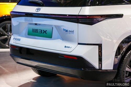 Toyota bZ3X launched in Hong Kong and Macau; RHD model to go to Japan, UK, Australia, NZ, Singapore