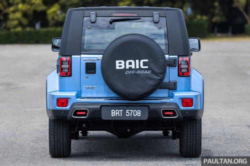 What happened to BAIC in Malaysia? Full production of CKD X55, BJ40 models starts in Jan 2026 – EPMB