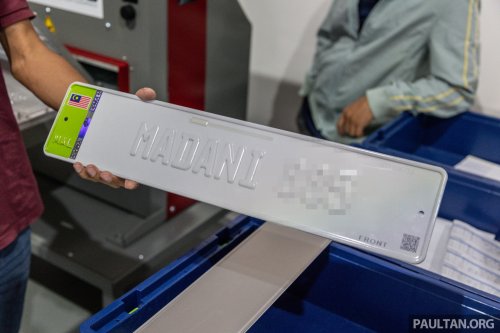 EV owner gets saman for small font JPJePlate, but it’s legal – two font sizes are in use for the dedicated plate