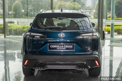 2026 Toyota Corolla Cross HEV GR Sport – new grille, extra GR logos, sportier cabin, same RM149k price