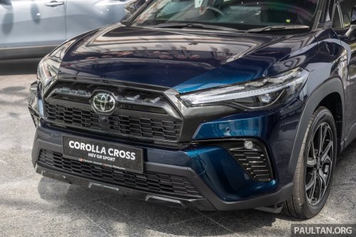 2026 Toyota Corolla Cross HEV GR Sport – new grille, extra GR logos, sportier cabin, same RM149k price