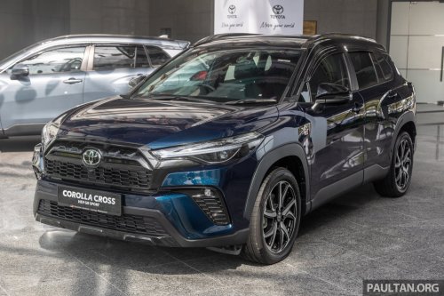 2026 Toyota Corolla Cross HEV GR Sport – new grille, extra GR logos, sportier cabin, same RM149k price
