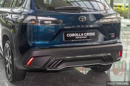 2026 Toyota Corolla Cross HEV GR Sport – new grille, extra GR logos, sportier cabin, same RM149k price