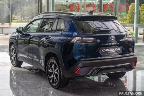 2026 Toyota Corolla Cross HEV GR Sport – new grille, extra GR logos, sportier cabin, same RM149k price