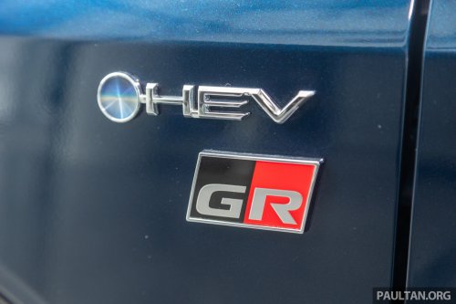 2026 Toyota Corolla Cross HEV GR Sport – new grille, extra GR logos, sportier cabin, same RM149k price