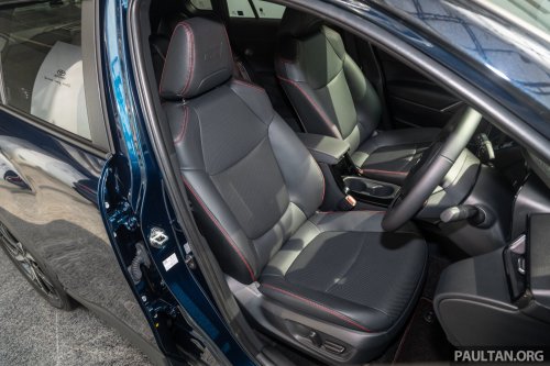 2026 Toyota Corolla Cross HEV GR Sport – new grille, extra GR logos, sportier cabin, same RM149k price