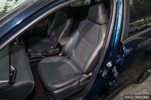 2026 Toyota Corolla Cross HEV GR Sport – new grille, extra GR logos, sportier cabin, same RM149k price