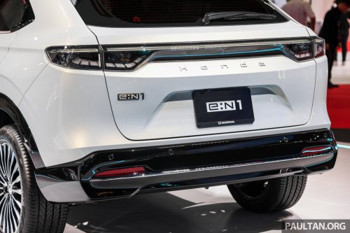 Honda e:N1 launched in Malaysia – 204 PS/310 Nm EV HR-V with 412 km WLTP range; one variant, RM149,900