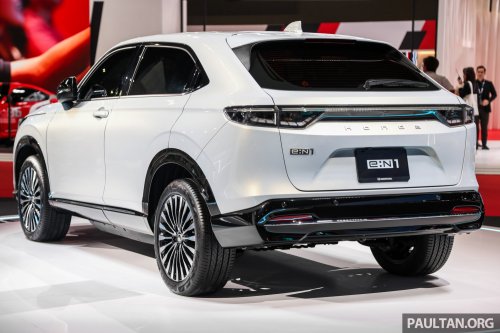 Honda e:N1 launched in Malaysia – 204 PS/310 Nm EV HR-V with 412 km WLTP range; one variant, RM149,900