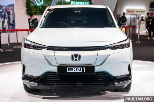 Honda e:N1 launched in Malaysia – 204 PS/310 Nm EV HR-V with 412 km WLTP range; one variant, RM149,900