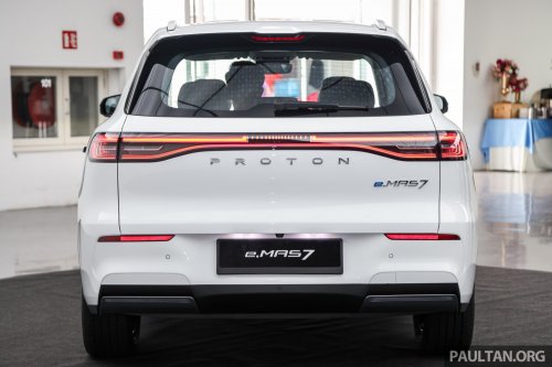 Proton eMas 7 launched in Singapore – Prime RM577k, Premium RM590k with COE; up to 410 km EV range
