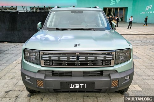 Jetour T1 spotted in Malaysia – less rugged-looking SUV compared to T2; 1.5T or 2.0T; launching soon?
