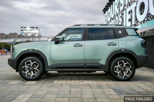 Jetour T1 spotted in Malaysia – less rugged-looking SUV compared to T2; 1.5T or 2.0T; launching soon?