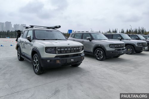 Jetour T1 spotted in Malaysia – less rugged-looking SUV compared to T2; 1.5T or 2.0T; launching soon?