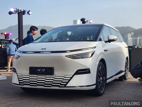 2026 Xpeng X9 EV in Malaysia – self-righting centre caps, still with 320 PS, 590 km WLTP range; fr RM281k