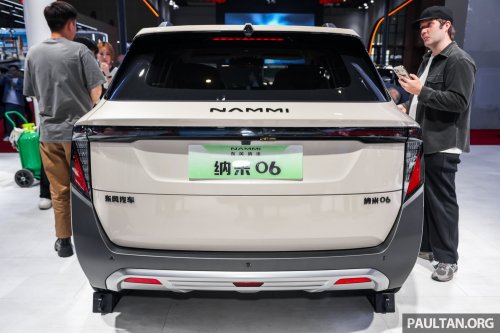 Dongfeng Nammi 06 SUV, 007 sedan in Malaysia soon