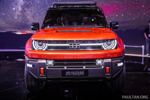 Geely Galaxy Cruiser headed to production – proper rugged REEV SUV, on sale in China end-2026