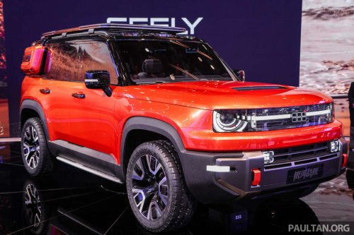 Geely Galaxy Cruiser headed to production – proper rugged REEV SUV, on sale in China end-2026