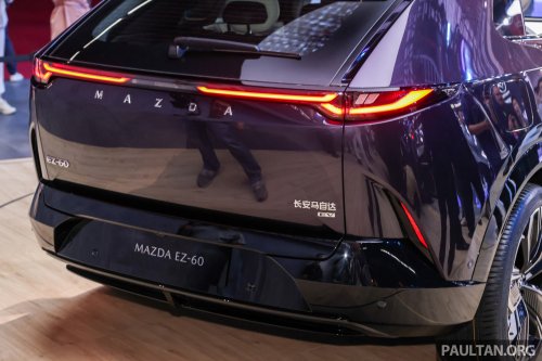 Mazda EZ-60 in China – EV or REEV, RWD, 258 PS, 200 km or 600 km CLTC range, RM71k to RM95k