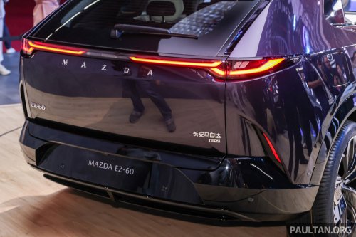 Mazda EZ-60 in China – EV or REEV, RWD, 258 PS, 200 km or 600 km CLTC range, RM71k to RM95k